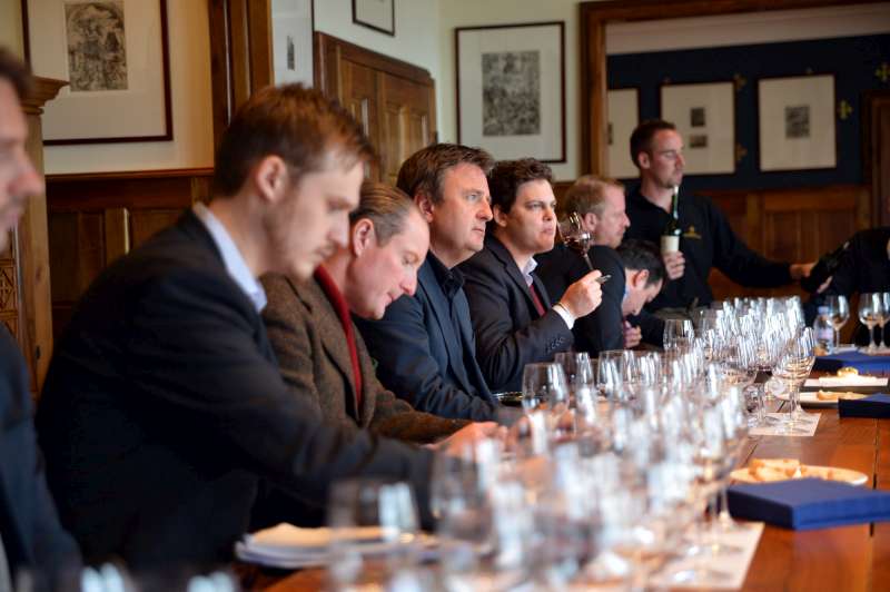 Pensive faces at La Mission Haut Brion